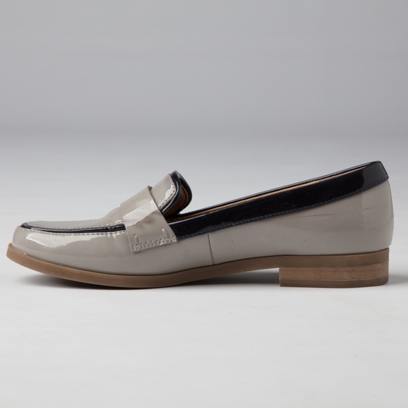 franco sarto metallic loafers